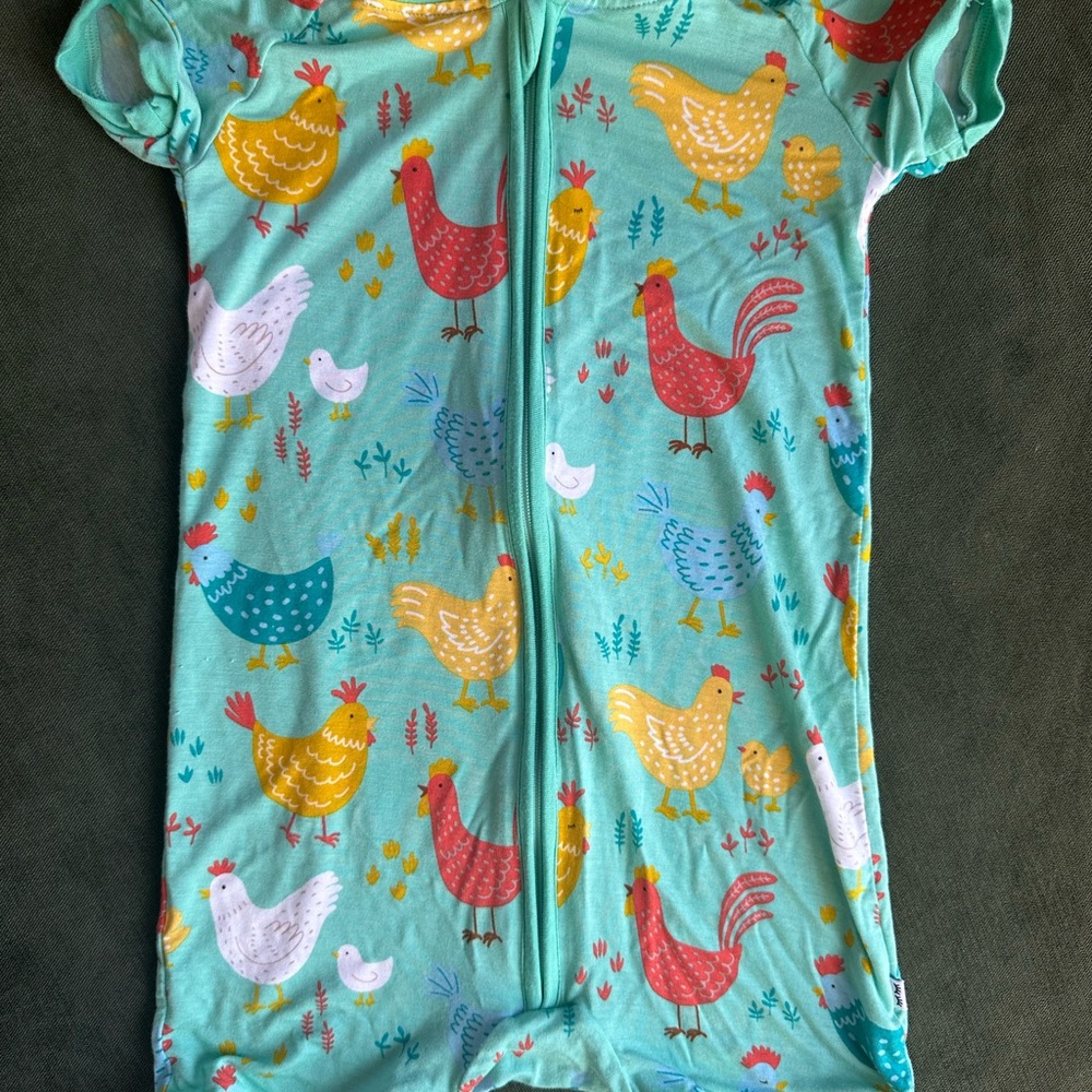Little Sleepies cozy coop shorty zippy